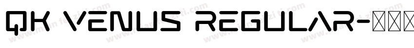 QK Venus Regular字体转换